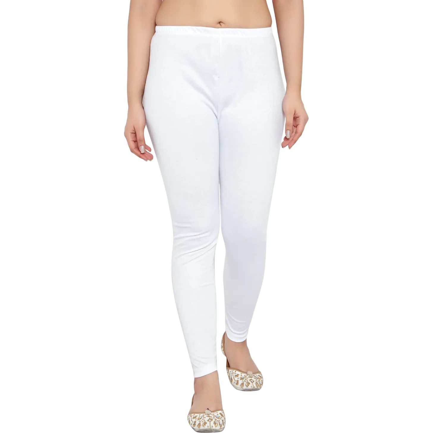 VHF Selex Girls School Slacks White - Wholesale